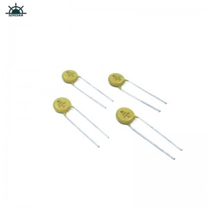 China ODM electronics components , yellow MOV 10mm 10D561 560V zinc oxide varistor(movmetal oxide varistor)