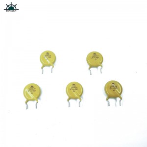 China electronics components , yellow MOV 10mm 10D561 560V zov varistor mov for overload protection
